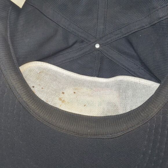 Vintage Black Hawaii Marlin Fish Hat Cap Embroidered Outdoor Snapback Sportsman - Picture 7 of 8